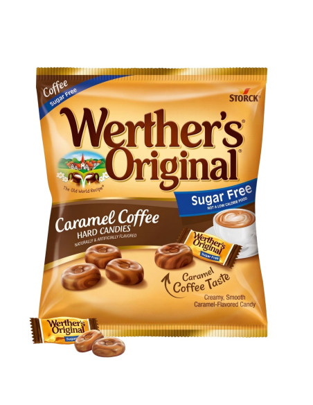 Werther's Original - Caramel Coffee Sugar Free, caramel café | My American Market