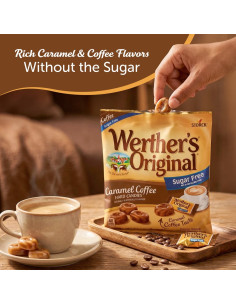 Werther's Original - Caramel Coffee Sugar Free, caramelo y café | My American Market 2