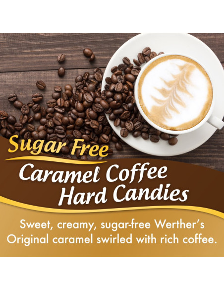 Werther's Original - Caramel Coffee Sugar Free, caramel café | My American Market