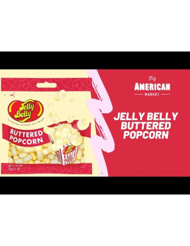 Jelly Belly - Beans Bonbons Parfum Popcorn - My American Market