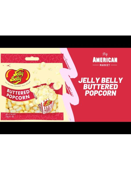 Jelly Belly - Beans Bonbons Parfum Popcorn - My American Market