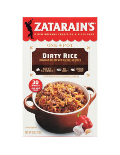 Zatarain's - Dirty Rice Mix, riso cajun speziato | My American Market