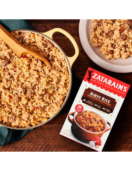 Zatarain's - Dirty Rice Mix, Cajun rice | My American Market