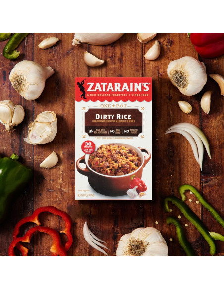 Zatarain's - Dirty Rice Mix, riso cajun speziato | My American Market