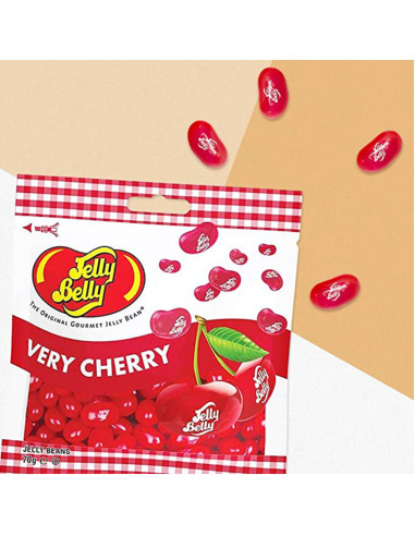 Jelly Belly - Bonbons Dragées Goût Cerise - My American Market