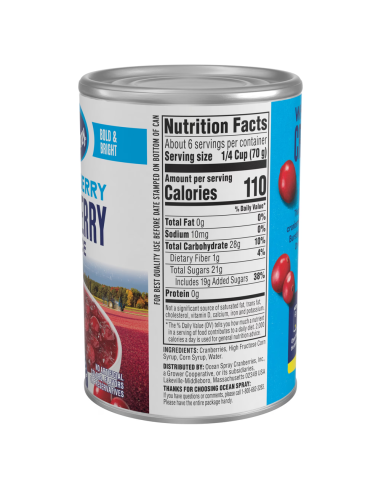 Ocean Spray - Whole Berry Cranberry Sauce | My American Market
