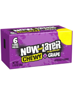 Now and Later Chewy Grape, bonbons à mâcher raisin | My American Market