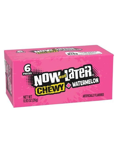 Now and Later Chewy Watermelon | My American Market