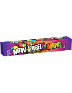 Now and Later Morphs Mixed Fruit Chews, caramelle gommose alla frutta mista | My American Market
