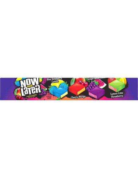 Now and Later Morphs Mixed Fruit Chews, caramelos masticables de frutas variadas | My American Market