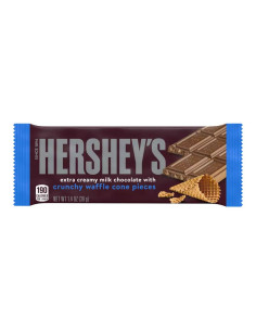 Hershey's - Extra Creamy Milk Chocolate With Crunchy Waffle, cioccolato al latte | My American Market