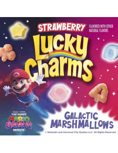 Lucky Charms - Strawberry Galactic Marshmallows Super Mario | My American Market 2