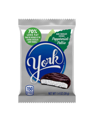 Hershey's - York Peppermint Patties, cioccolato fondente alla menta | My American Market