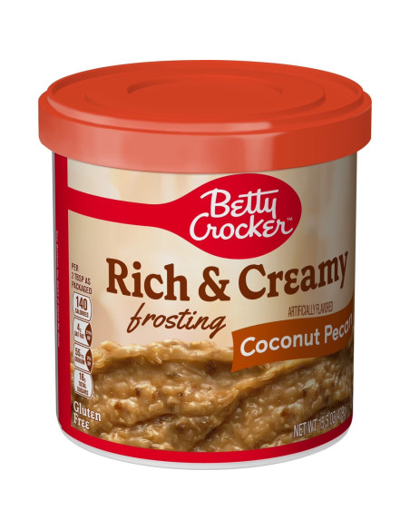 Betty Crocker - Frosting Coconut Pecan, glaçage noix de coco et pécan | My American Market