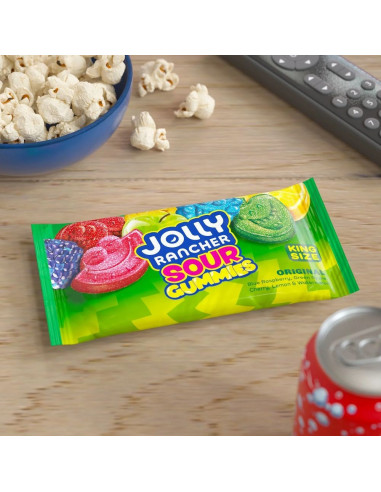 Jolly Rancher - Gummies Sours Original King Size, bonbons gélifiés acidulés | My American Market