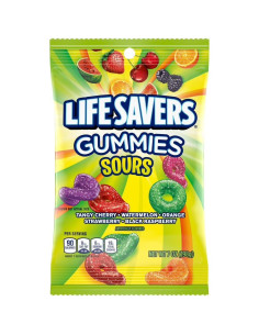 Life Savers - Gummies Sours, caramelle gommose aspre | My American Market