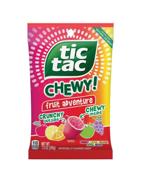 Tic Tac - Chewy Adventure, caramelle morbide fruttate | My American Market