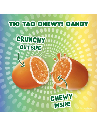 Tic Tac - Chewy Sour Adventure, caramelle morbide aspre | My American Market