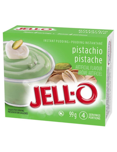 Jell-O - Instant Pudding Pistachio, crema postre de pistacho | My American Market