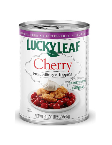 Lucky Leaf - Fruit Filling Cherry, ripieno di ciliegie | My American Market