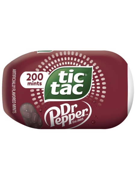 Tic Tac - Dr Pepper, caramelle gusto Dr Pepper | My American Market