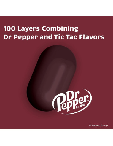 Tic Tac - Dr Pepper, caramelle gusto Dr Pepper | My American Market