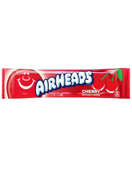 Airheads - Cherry (barre à mâcher cerise) - My American Market