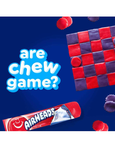 Airheads Cherry Taffy Candy - Cereza - My American Market
