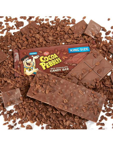 Frankford - Cocoa Pebbles Milk Chocolate Candy Bar King Size, chocolat au lait | My American Market