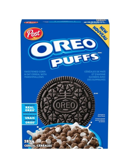 Post Oreo Puffs, cereali Oreo con marshmallow | My American Market