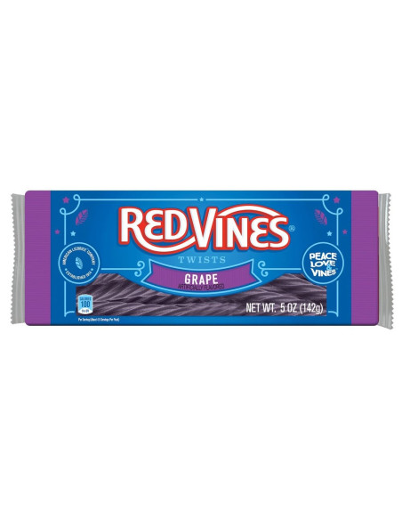 Red Vines Original Grape Twists, palitos de uva | My American Market