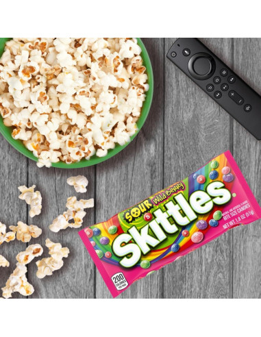 Skittles Sour Wild Berry, caramelle aspre frutti rossi | My American Market