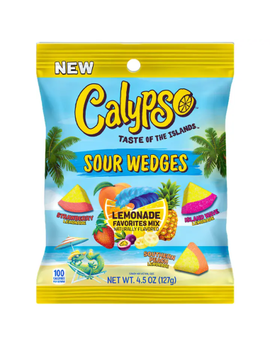 Calypso Sour Wedges Lemonade Favorites Mix | My American Market