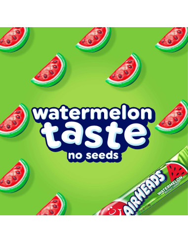 Airheads - Watermelon (barretta da masticare all'anguria) - My American Market