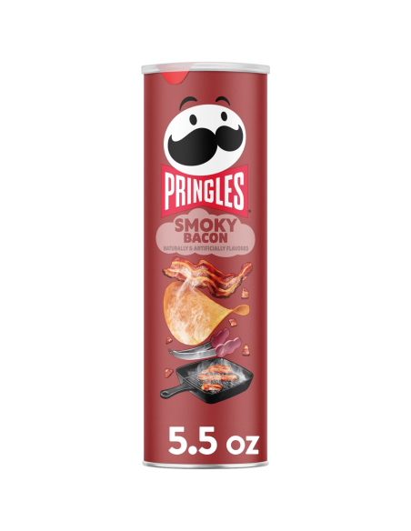 Pringles Smoky Bacon | My American Market