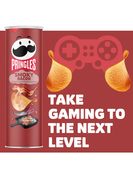 Pringles Smoky Bacon | My American Market