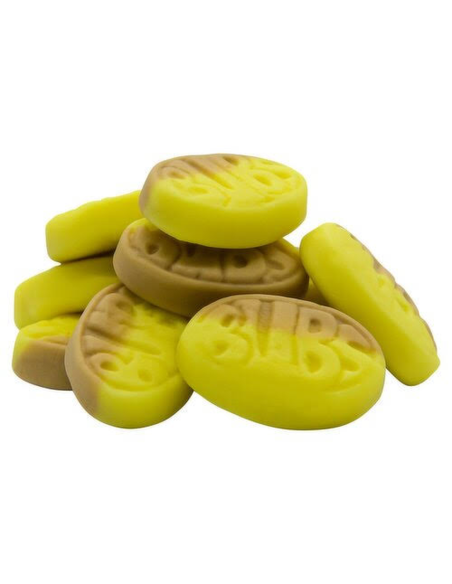BUBS Sweet Ovals Banana Toffee, caramelos plátano y toffee | My American Market