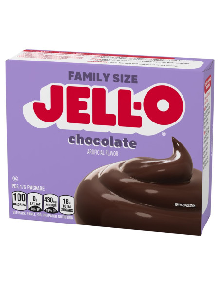 Jell-O Instant Pudding Chocolate, crema al cioccolato | My American Market