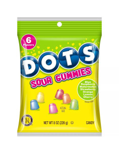 Tootsie Dots Sour Gummies | My American Market