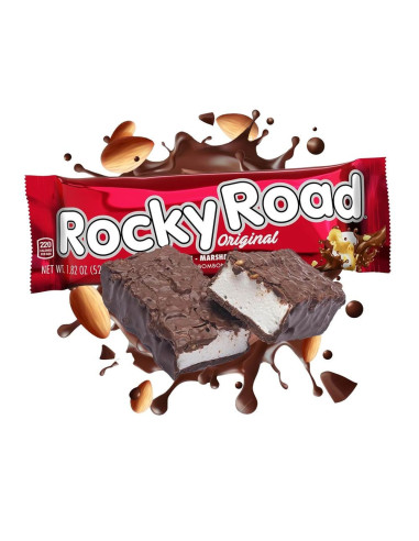Annabelle's - Rocky Road (barretta al cioccolato con marshmallow e anacardi) - My American Market