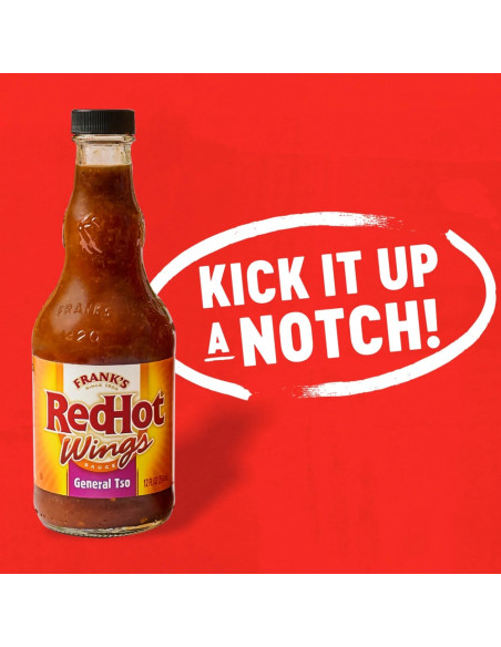 Frank's RedHot Wings Sauce General Tso, sauce ailes de poulet | My American Market