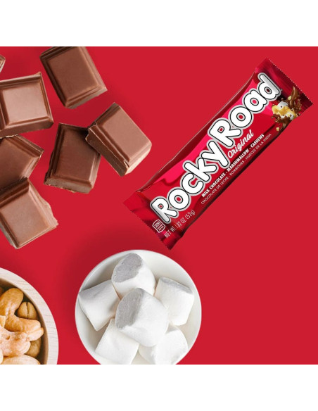 Annabelle's - Rocky Road (barretta al cioccolato con marshmallow e anacardi) - My American Market