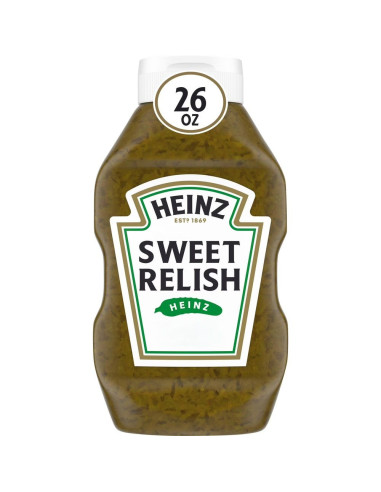 Heinz Sweet Relish, condiment de cornichons hachés sucrés | My American Market