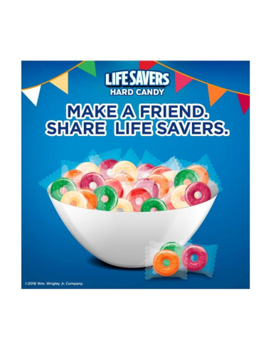 Life Savers Hard Candy 5 Flavors, caramelos duros afrutados | My American Market