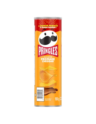 Pringles Cheddar Cheese, chips au cheddar | My American Market