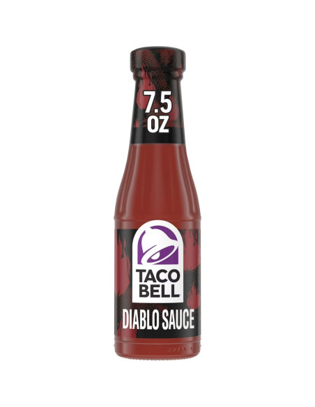 Taco Bell Diablo Sauce, salsa picante tex-mex extra fuerte | My American Market