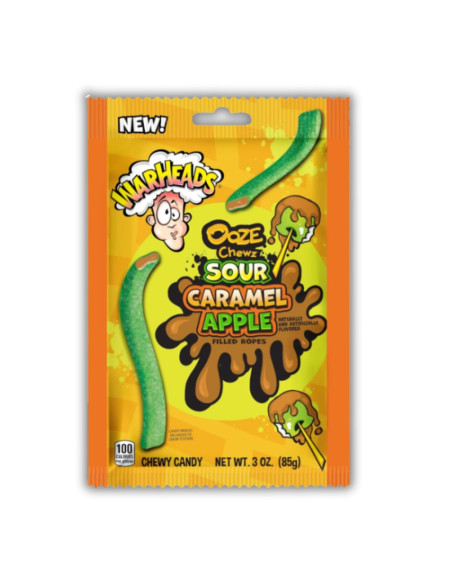 Warheads Ooze Chewz Sour Caramel Apple | My American Market