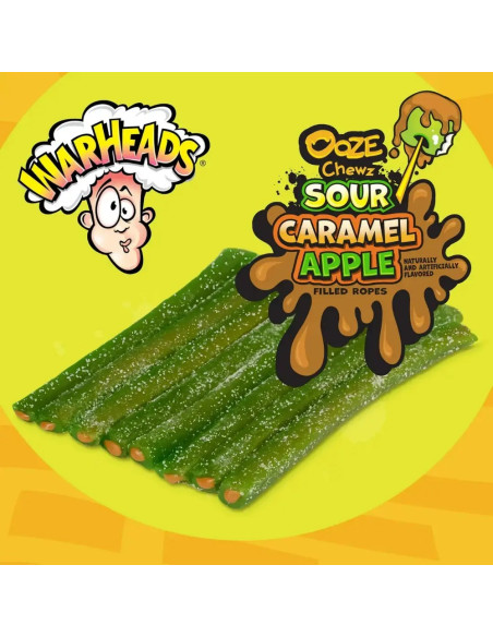 Warheads Ooze Chewz Sour Caramel Apple | My American Market