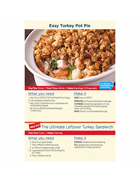 Stove Top - Turkey, ripieno al gusto di tacchino | My American Market