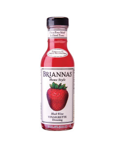 Briannas Blush Wine Vinaigrette, vinaigrette rosée au vin rouge | My American Market